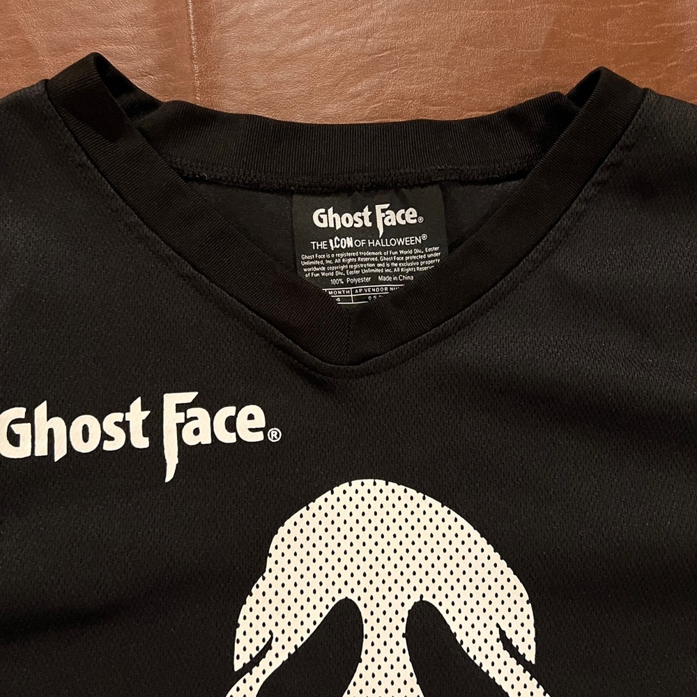 Scream Ghost Face Jersey - Size Small - image 3